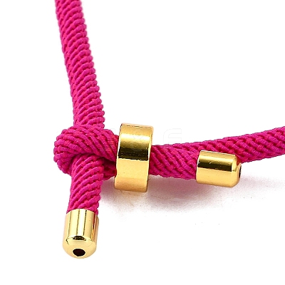 Braided Nylon Cord Bracelet Making MAK-A017-D03-35G-1