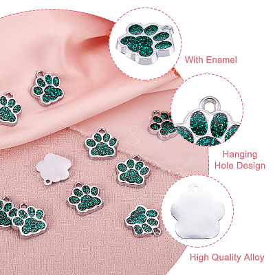 Alloy Enamel Charms X-ENAM-TAC0001-05B-1