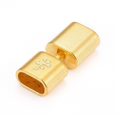 Alloy Snap Lock Clasps KK-H087-G-1