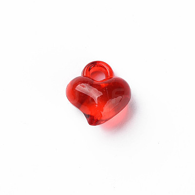 Transparent Acrylic Pendants X-MACR-N013-035-1