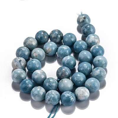 Natural Gemstone Beads Strands X-G-L367-01-6mm-1