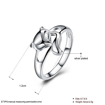 Trendy Brass Finger Rings RJEW-BB26788-6-1