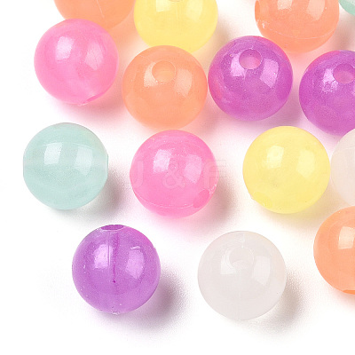 Luminous Acrylic Beads LACR-TAC0001-02-1