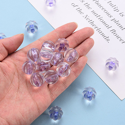 Transparent Acrylic Beads TACR-S154-19A-47-1