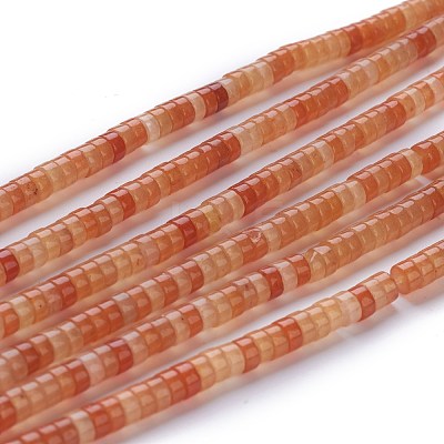 Natural Red Aventurine Beads Strands G-H230-15-1