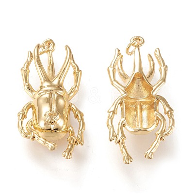 Brass Pendants KK-K250-06G-1
