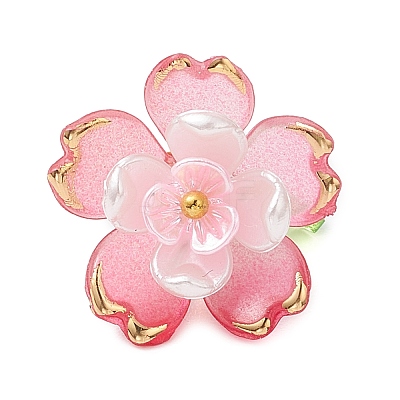 Transparent Acrylic Pendants PALLOY-MZ00822-02-1