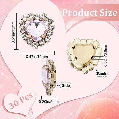 30Pcs Sew on Rhinestone RGLA-GF0001-13A-1