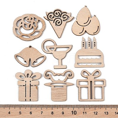 Unfinished Wooden Cutouts WD-CBACC5B-15-1