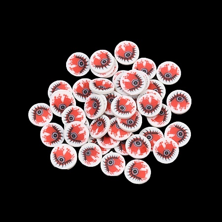 Halloween Handmade Polymer Clay Cabochons CLAY-A007-05B-1