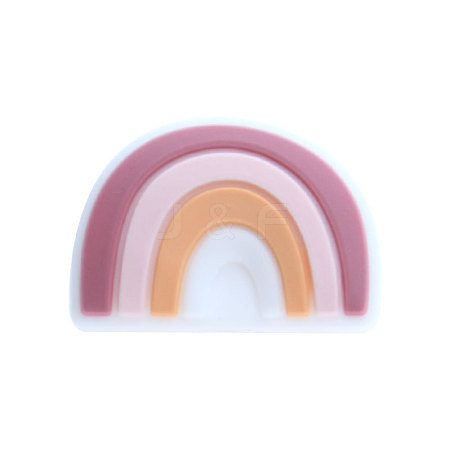 Food Grade Eco-Friendly Silicone Focal Beads LS-FIND-PW0005-09F-1
