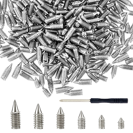 420Pcs Plain Carbon Steel Screw FIND-HS0002-26P-1