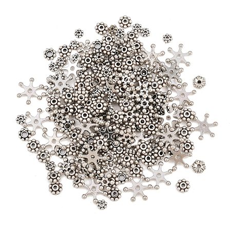 Tibetan Style Alloy Spacer Beads FIND-C093-02AS-1