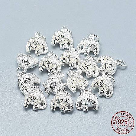 925 Sterling Silver Charms STER-T002-88S-1