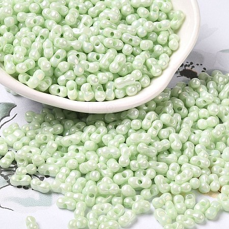 Opaque Colours Luster Glass Seed Beads X1-SEED-B001-01A-10-1