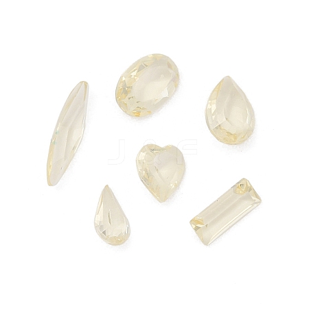 120Pcs 6 Styles Resin Rhinestone Cabochons MRMJ-XCP0001-67-1