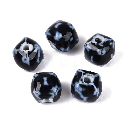 Vintage Handmade Porcelain Beads PORC-N013-18-03-1