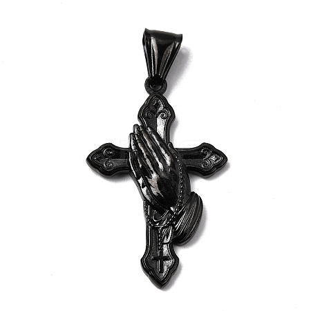 304 Stainless Steel Pendants STAS-I370-01EB-02-1