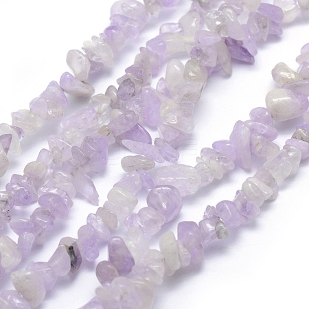Natural Amethyst Beads Strands G-P406-30-1