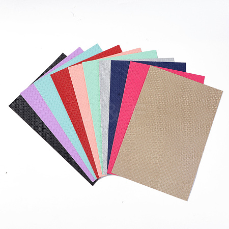 Imitation Leather Fabric DIY-L029-C-1