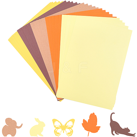 50 Sheets A4 Craft Paper Cardstock DIY-CP0010-85B-01-1