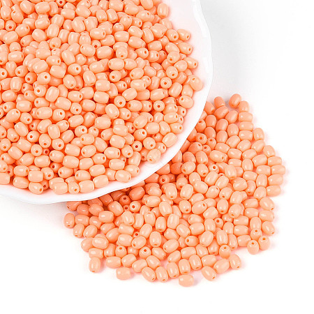 Baking Paint Glass Seed Beads SEED-N007-29D-1