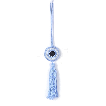 Evil Eye Cotton Braided Pendant Decorations PW-WG4B9A6-01-1