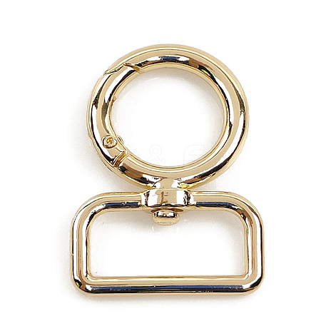 Zinc Alloy Swivel Clasps PALLOY-WH0071-02LG-1