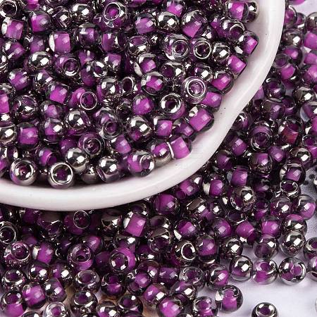 Glass Seed Beads SEED-A032-06Y-1