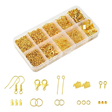 DIY Jewelry Finding Making Kit DIY-YW0009-18G-1