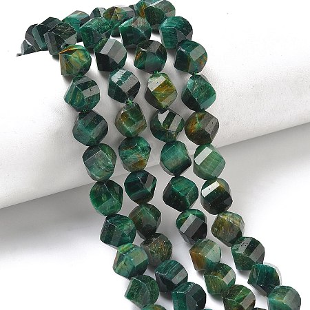 Natural Tiger Eye Beads Strands G-C267-B17-1