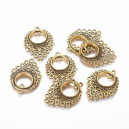 Tibetan Style Alloy Chandelier Component Links TIBE-A006-022AG-1
