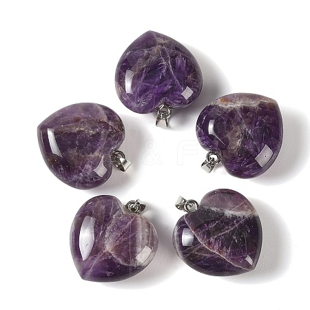Natural Banded Amethyst Pendants GG-CBAA0EE-04P-13-1