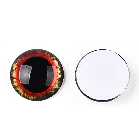 Glass Cabochons GGLA-T004-04H-1