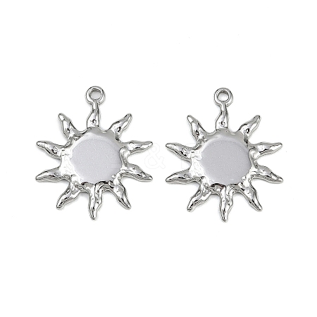 304 Stainless Steel Pendants STAS-D363-03P-1
