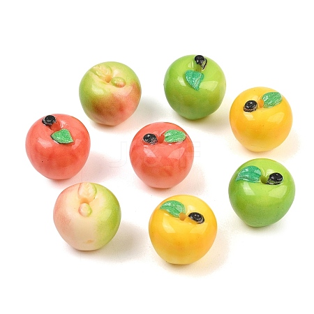 Opaque Resin Imitation Fruit Beads RE-CBAC4C7-08-1
