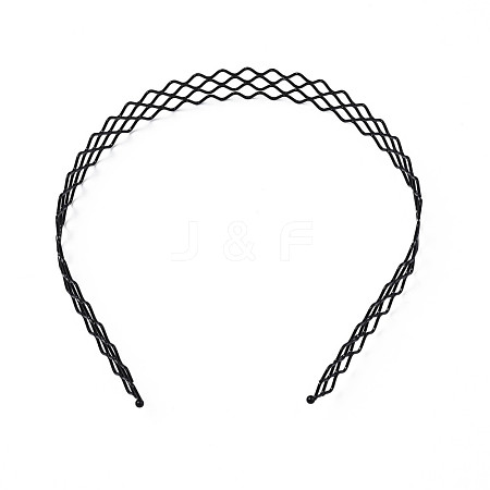 Hair Accessories Iron Hair Band Findings OHAR-Q043-04-1