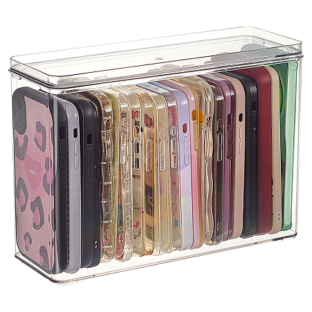 PET Mobile Phone Case Storage Box AJEW-WH0471-138-1