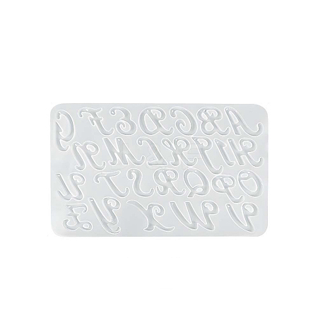 Letter DIY Silicone Pendant Molds PW-WG5785F-02-1