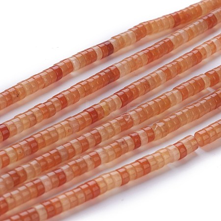 Natural Red Aventurine Beads Strands G-H230-15-1