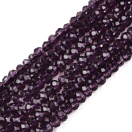 Glass Beads Strands EGLA-T021-01H-1