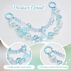 2Pcs Bowknot Heart Plastic Pendant Decorations DIY-BBC0002-28B-7