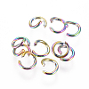 Ion Plating(IP) 304 Stainless Steel Open Jump Rings A-STAS-E475-01B-2