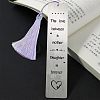 Fingerinspire 2Pcs 2 Style Stainless Steel Bookmarks AJEW-FG0001-58C-5