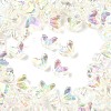 UV Plating Transparent Acrylic Beads MACR-F083-11C-1