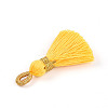 Polycotton(Polyester Cotton) Tassel Pendant Decorations FIND-N006-01F-2
