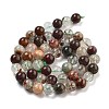 Natural Four Seasons Lodolite Quartz Beads Strands G-Z063-A02-03-3