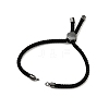 Half Finished Twisted Milan Rope Slider Bracelets LS-FIND-G032-01B-06-2