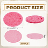 Wood Pulp Cotton Sponge AJEW-WH0460-095-2