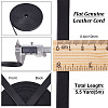 Gorgecraft Flat Leather Jewelry Cord WL-GF0001-06A-01-2